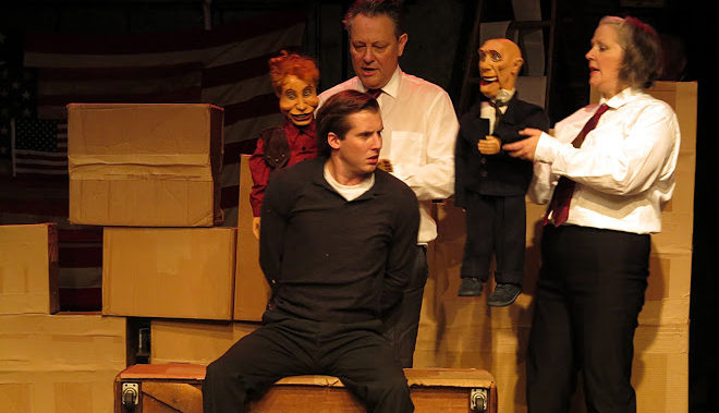 Performance by human actor is strongest part of Oswald puppet play
