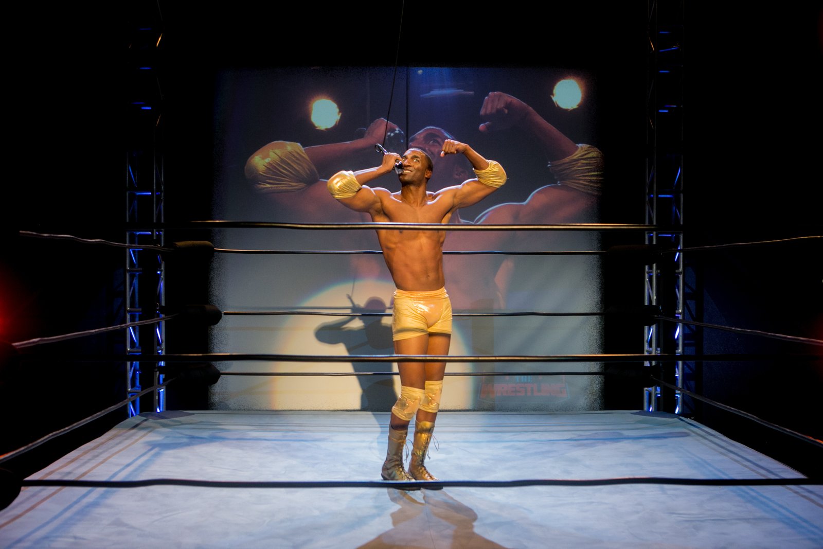 Satire about race, capitalism set in the wrestling ring