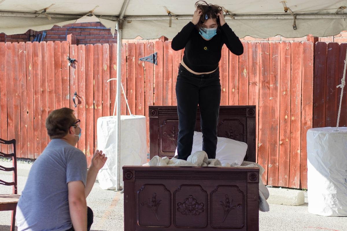 Ohio teens performing ‘The Crucible’ safely and in person